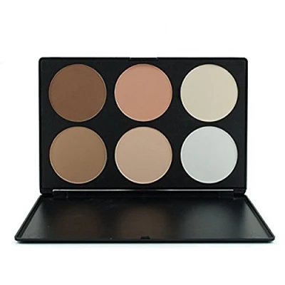 Imagen de FantasyDay® 6 Colores Cara Polvos Prensados Corrector Camuflaje Paleta de Maquillaje Cosmética #1 Perfecto para Sso Profesional y Diario