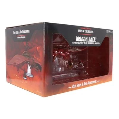 Imagen de WizKids D&amp;D Icons of The Realms: Dragonlance Ruina roja y Dragonnel rojo (juego 25) miniaturas de mazmorras dragones