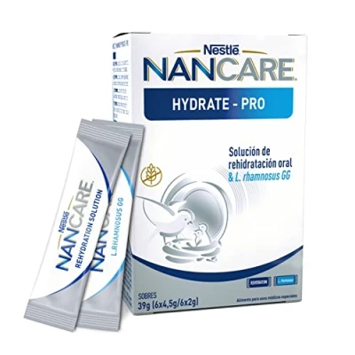 Imagen de Nestlé NANCARE HYDRATE PRO Polvo 6(4,5g+2g) Complemento infantil