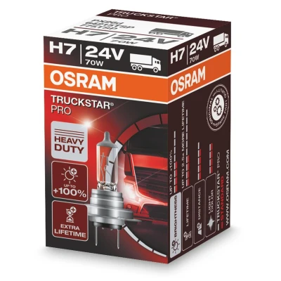 Imagen de OSRAM 64215TSP Lámpara, faro de carretera H7 24V 70W Halógena DAF: LF 45, IVECO: EuroCargo IV, Stralis, MAN: TGA