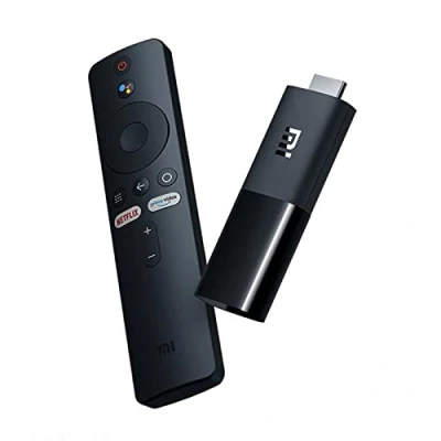 Imagen de Xiaomi Mi TV Stick con control remoto Bluetooth Google Assistant y botón de marcación rápida Netflix + Prime Video (Android 9.0 Playstore, Smart Cast, Dolby, WiFi)