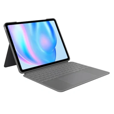 Imagen de Logitech Combo Touch Keyboard Funda Apple iPad Pro 11 (2024) Gris Qwerty UK