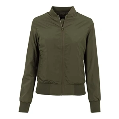 Imagen de Urban Classics Chaquetas bomber, Mujer, Talla: Large, Darkolive