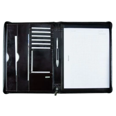 Imagen de Jüscha Carpeta portafolios de piel tamaño A4