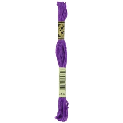 Imagen de DMC Hilo Mouliné®100% algodón Apto para todas las técnicas y todos los soportes, ideal punto de cruz Ovillos 8 m 6 hebras, disponible en 500 colores