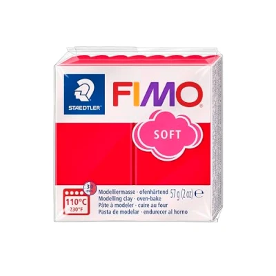 Imagen de Sg Educación Fimo 8020 24 Arcilla Suave para modelado (, 57 g, color rojo indio