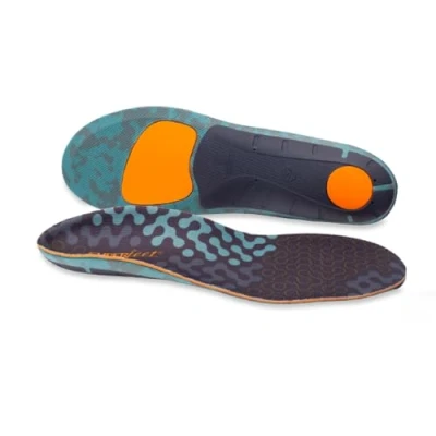 Imagen de Superfeet Active Cushion Arco Alto Plantillas Ortopédicas Soporte para el de los Zapatos Correr y Caminar EU 45 46.5