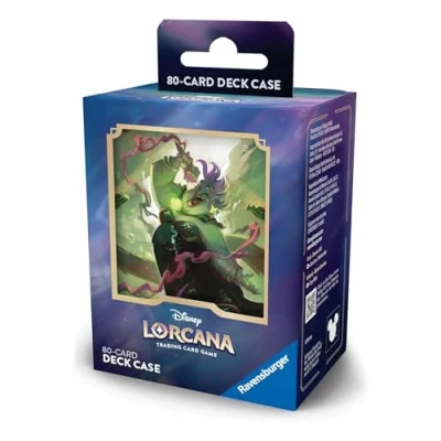 Imagen de Ravensburger Disney Lorcana TCG: Cajas para Mazo Úrsula, Set 7, Cartas Coleccionables Lorcana, Accesorios Cartas, Protege y Organiza Tus