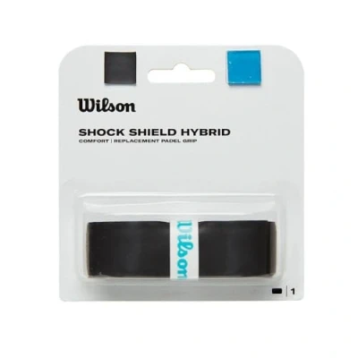 Imagen de Wilson Sobreempuñadura híbrida Padel Shock Shield, Negro, WR8416501001