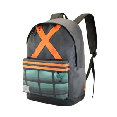 Imagen de Karactermania My Hero Academia Mochila HS FAN, 30 X 41 cm, Capacidad 22 L, Gris
