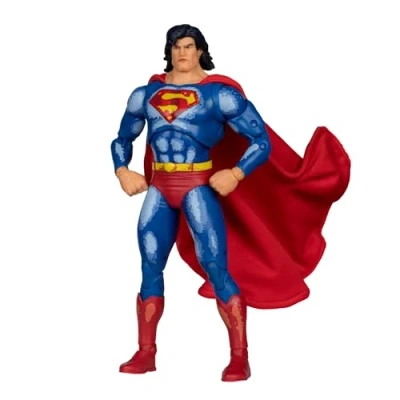 Imagen de McFarlane Toys DC Multiverse Superman (Justice League Task Force) Figura Build A de 7 Pulgadas