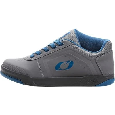 Imagen de O&#039;Neal Zapatillas de Bicicleta Montaña DH FR Veganas Equilibrio Entre el Agarre, protección Interna la articulación Zapatilla Pedal Pro V.22 Adulto Azul Gris 44