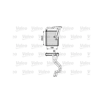Imagen de VALEO 812430 Radiador de Calefaccion KIA: cee‘d I Familiar, HYUNDAI: i30 Hatchback