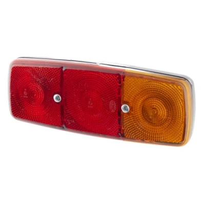 Imagen de HELLA 2SD 001 699 061 Piloto trasero derecha P21W, R10W negro 12, 24 sin lámparas con junta, portalámparas