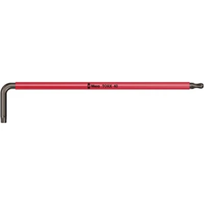 Imagen de Wera 05024489001 967 SXL Llave acodada TORX® Multicolour, versión larga, TX 40, 40