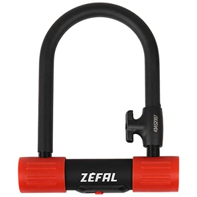 Imagen de Zefal U13 S Candado para Bicicleta en U, Unisex Adulto, Negro, Talla Única