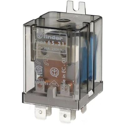 Imagen de finder Relé enchufable 65.31.8.230.0000 230 V/AC 20 A 1 NF (R), NO (T) pc(s)