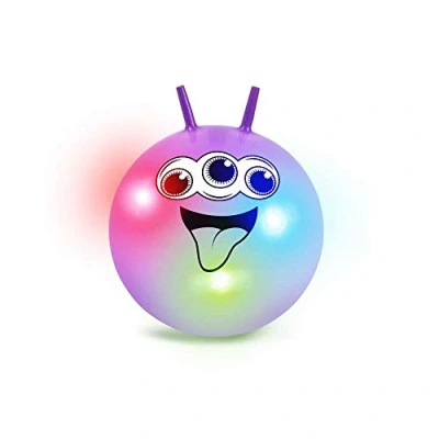 Imagen de Tobar 29672 Pelota para Saltar con Luces, Color Fluo, Youth Large / 11 13