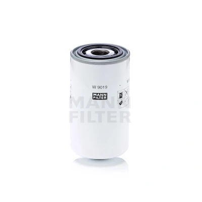 Imagen de MANN FILTER W 9019 Filtro de aceite M 27 X 2 con válvula bloqueo retorno enroscable