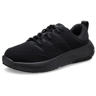 Imagen de Crocs Hombre, On The Clock Work Sneaker M, Zapatillas, Triple Black, 39/40 EU