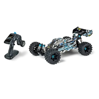 Imagen de Carson 500409063 1:8 King of Dirt Buggy 4S RTR Motor de combustión RC, Coche teledirigido, Offroad, vehículo Modelo RC