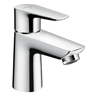Imagen de hansgrohe Talis E grifo lavabo de agua fría sin desagüe, monomando 71 mm, mezclador ahorro (EcoSmart), cromo, 71706000