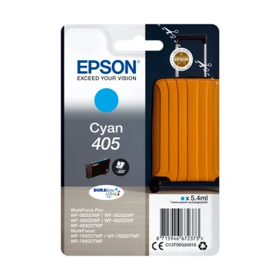 Imagen de Cartucho De Tinta Cian Durabrite Epson 405 C13t05g24010