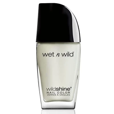 Imagen de Wet n Wild Shine Nail Color Esmalte de Uñas Secado Rápido y Top Coat Mate Primer Acabado Brillante, Textura Efecto Fabuloso Matte
