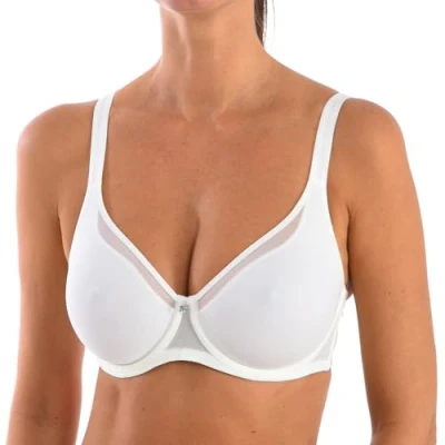 Imagen de Creaciones Selene Zafiro Sujetador con aros, Mujer, Talla: 75C, Marfil