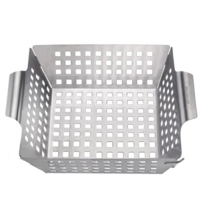 Imagen de Westmark Cesta para parrilla, adecuado preparar deliciosas verduras, perforada obtener calor directo y aroma tostado, apta lavavajillas, de acero inoxidable