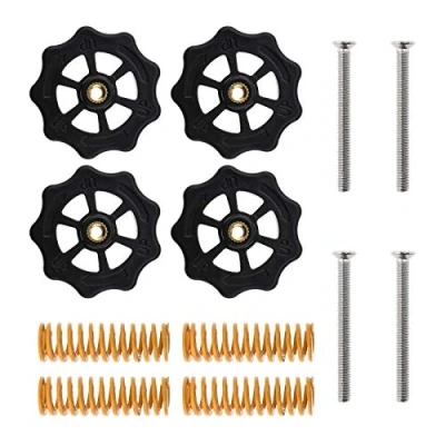 Imagen de EMSea Kit de Ajuste nivelación Resorte M4 para Impresora 3D, Compatible con Creality CR 10 Ender 3