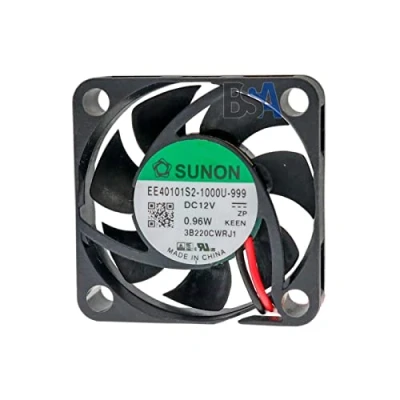 Imagen de Ventilador 40 mm 12 V DC x 10 SUNON EE40101S2 1000U 999 Sleeve Bearing 0.068A 0.96W 2 hilos axial