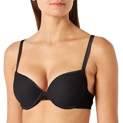 Imagen de Creaciones Selene Sonia Sujetador pushup, Mujer, Talla: 90B, Nero