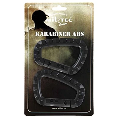 Imagen de Mil Tec Mousquetons ABS Noir