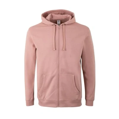 Imagen de Mukua Byron; Sudadera unisex con cremallera y capucha; color Pale Rose; talla M