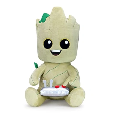Imagen de Kidrobot Peluche Groot Vibrating, Hugme, Muñeco de Peluche, Plus para regalar, cumpleaños, coleccionistas