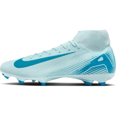 Imagen de Nike Performance ZM 10 ACAD FG/MG Unisex Botas de fútbol con tacos, Talla: 42.5, Glacier blue/blue orbit Zapatos