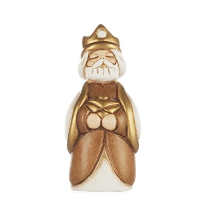 Imagen de THUN Figuras Pesebre Re Mago Melchiorre cerámica, Multicolor