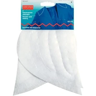 Imagen de Prym 993801 Schulterpolster Halbmond unbezogen PES Blanco Shoulder Pads, Poliéster: 100%, White, Talla única