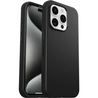 Imagen de Otterbox Symmetry MagSafe PC Back Cover Negro Apple iPhone 15 Pro