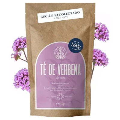 Imagen de Eisenkraut Tee Monte Nativo (160g) Verbena secado suave 100% natural y sin aditivos Té de hierbas aromáticas para una deliciosa infusión