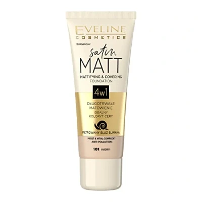 Imagen de Eveline Cosmetics Fluide Visage Matifiant Satin Mat N 101 30Ml 30 ml
