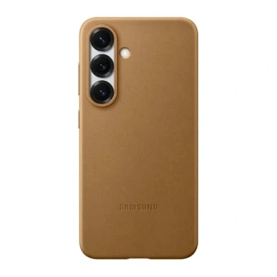Imagen de Samsung Kindsuit Cuero Pu Back Cover Oro Galaxy S25