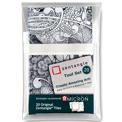 Imagen de Zentangle Z20TWGB Hojas colorantes para hacer abrecartas
