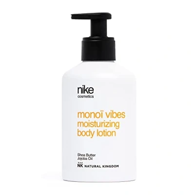 Imagen de NIKECOSMETICS Loción Corporal Monoï Vibes 250 ml, Aroma a Monoï, con Manteca de Karité, Aceite Jojoba y Ceramidas, Hidratante, Nutritiva, Regeneradora, Protectora, Fórmula Vegana