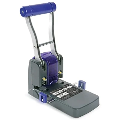 Imagen de Rapesco 0247 Germ Savvy Antibacteriano, ECO P1100 Perforadora de Gruesos/Gran Capacidad, Capacidad 100 Hojas, Gris
