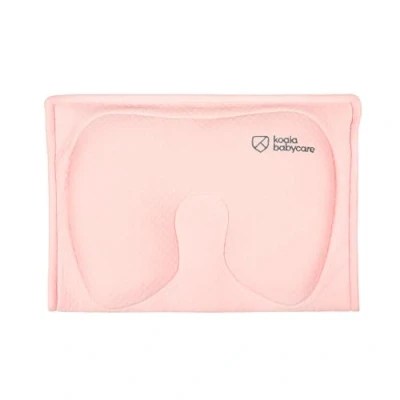 Imagen de KOALA BABYCARE Almohada plagiocefalia bebé de Lactancia Memory Foam para Ayudar a prevenir y Tratar la (Cabeza Plana) con Funda extraíble (con 2 Fundas Almohada) Rosa