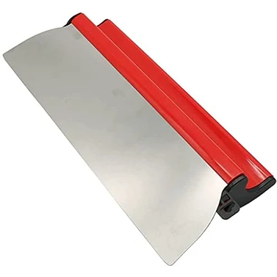 Imagen de HEYLULU Espátula para Alisar Paneles de Yeso Herramientas Pared Pintura Acero Inoxidable Desnatado 15,75&quot;40 cm Herramienta Acabado Ideal