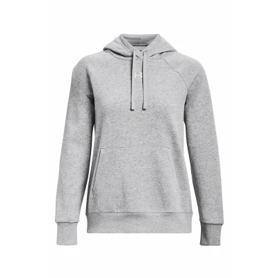 Imagen de Under Armour Rival Jersey con capucha Mod gray light heather, Mujer, Talla: Medium, heather