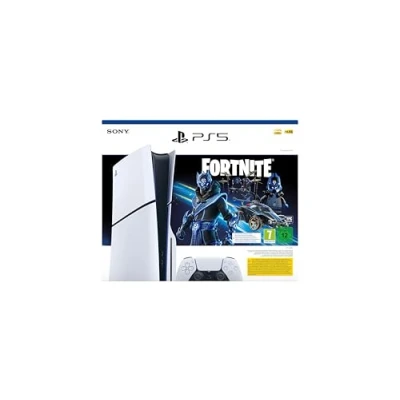 Imagen de Consola Sony PlayStation 5 Slim Standard, 1 TB SSD, 4K, mando, Chasis D, Blanco + Código de pack Fortnite® Cobalt Star*